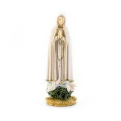 Statua Madonna Di Fatima In Pvc 16 Cm