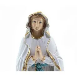 Statua Madonna Di Lourdes In Resina 42 Cm -Sconto Rosari Fai da Te in Italia 15400814 statua madonna di lourdes in resina altezza cm 42b 550x550w