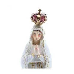 Statua Madonna Di Fatima In Resina 33 Cm -Sconto Rosari Fai da Te in Italia 15400815 statua madonna di fatima in resina altezza cm 33c 550x550w