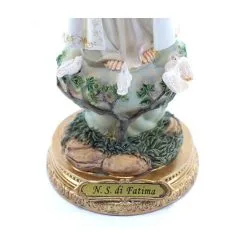 Statua Madonna Di Fatima In Resina 33 Cm -Sconto Rosari Fai da Te in Italia 15400815 statua madonna di fatima in resina altezza cm 33d 550x550w