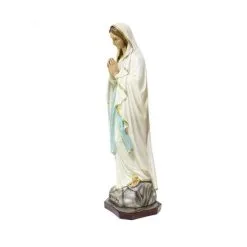 Statua Madonna Di Lourdes Resina Occhi In Vetro 87 Cm -Sconto Rosari Fai da Te in Italia 15400874 statua madonna di lourdes resina occhi in vetro altezza 87 cmc 550x550w