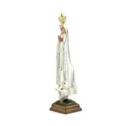 Statua Madonna Di Fatima Plastica 35 Cm -Sconto Rosari Fai da Te in Italia 15400880 statua madonna di fatima plastica altezza 35 cmc 550x550w