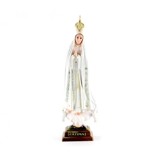 Statua Madonna Di Fatima Centenario 27 Cm 1 Statua Madonna Di Fatima Centenario 27 Cm