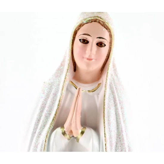 Statua Madonna Di Fatima Centenario 27 Cm 2 Statua Madonna Di Fatima Centenario 27 Cm - immagine 2