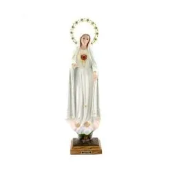 Statua Madonna Di Fatima II Apparizione 55 Cm