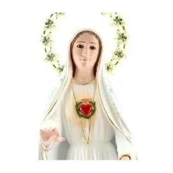 Statua Madonna Di Fatima II Apparizione 55 Cm -Sconto Rosari Fai da Te in Italia 15400921 statua madonna di fatima ii apparizione 55 cmg 550x550w