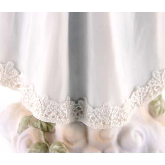 Statua Madonna Di Fatima Resina Colorata 27 Cm 6 Statua Madonna Di Fatima Resina Colorata 27 Cm - immagine 6