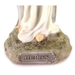 Statua Madonna Di Lourdes Resina Colorata 21 Cm -Sconto Rosari Fai da Te in Italia 15400957 statua madonna di lourdes resina colorata 21 cmc 550x550w