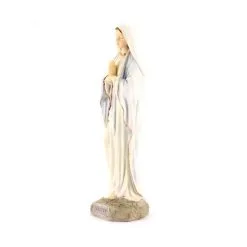 Statua Madonna Di Lourdes Resina Colorata 21 Cm -Sconto Rosari Fai da Te in Italia 15400957 statua madonna di lourdes resina colorata 21 cme 550x550w