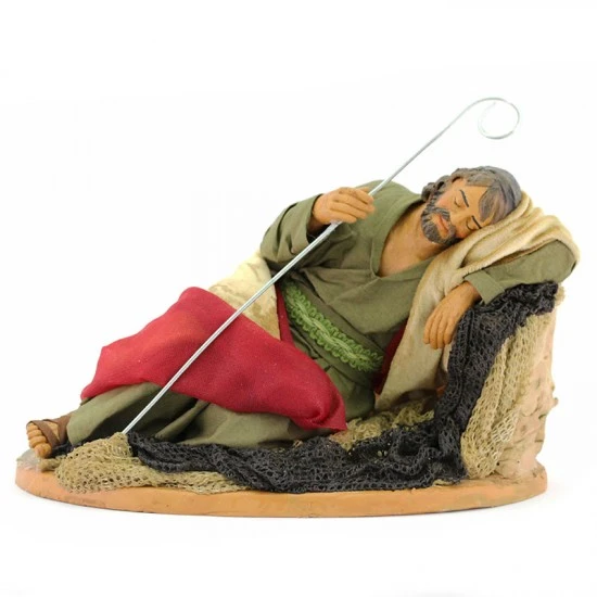 San Giuseppe Dormiente In Terracotta Vestita 30 Cm 1 San Giuseppe Dormiente In Terracotta Vestita 30 Cm