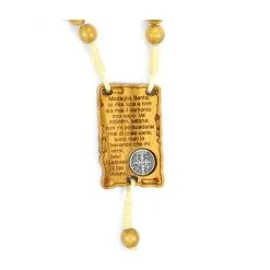 Rosario San Benedetto In Legno Di Ulivo Grano 7 Mm 10 Rosario San Benedetto In Legno Di Ulivo Grano 7 Mm -Sconto Rosari Fai da Te in Italia 27000108 d corona da rosario di san benedetto in legno di ulivo mm 7 550x550w