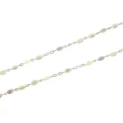 Rosario In Vera Madreperla Grano 4x8 Mm -Sconto Rosari Fai da Te in Italia 27000116 c1 rosario in vera madreperla grano mm 4x8 550x550w