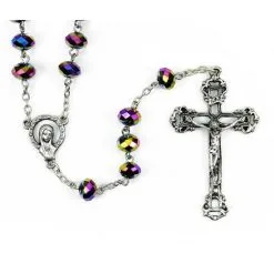 Rosario Grani In Vetro Grano 6 Mm