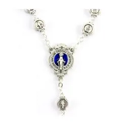 Rosario E Portachiavi Medaglia Miracolosa Con Libretto -Sconto Rosari Fai da Te in Italia 27000127 b cofanetto medaglia miracolosa con rosario mm 10 550x550w