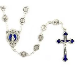 Rosario E Portachiavi Medaglia Miracolosa Con Libretto