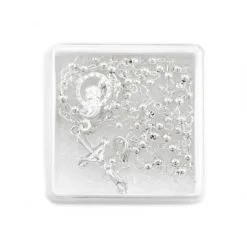 Rosario Metallo Tondo Grano 3 Mm -Sconto Rosari Fai da Te in Italia 27000132 c corona da rosario in metallo mm 3 550x550w