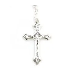 Rosario Metallo Tondo Grano 5 Mm -Sconto Rosari Fai da Te in Italia 27000134 a corona da rosario in metallo mm 5 550x550w