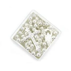 Rosario Metallo Tondo Grano 5 Mm -Sconto Rosari Fai da Te in Italia 27000134 e corona da rosario in metallo mm 5 550x550w