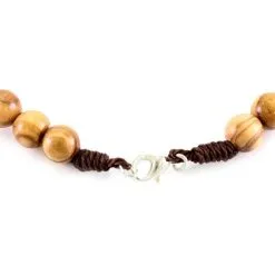 Rosario Francescano Da Collo In Ulivo Grano 8 Mm -Sconto Rosari Fai da Te in Italia 27000138 rosario francescano da collo in ulivo grano mm 6 4 550x550 1