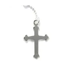 Rosario Collana Pallino 3 Mm Lucido In Argento 925°° -Sconto Rosari Fai da Te in Italia 27000151 b rosario perlina lucida in argento 925 grano mm 3 550x550w