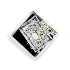 Rosario Collana Pallino 3 Mm Lucido In Argento 925°° -Sconto Rosari Fai da Te in Italia 27000151 c rosario perlina lucida in argento 925 grano mm 3 550x550w