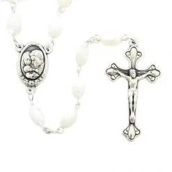 Rosario Jerusalemme Con Terra Santa Grano 10x6 Mm