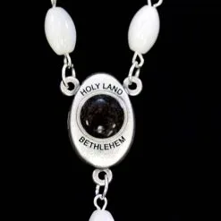 Rosario Jerusalemme Con Terra Santa Grano 10x6 Mm -Sconto Rosari Fai da Te in Italia 27000155 03 rosario jerusalemme con terra santa grano mm 10x6 550x550 1