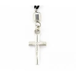 Rosario Da Collo Esagoni In Argento 800 Grano 4x2,5 Mm -Sconto Rosari Fai da Te in Italia 27000172 rosario esagoni in argento 800 da collo grano mm 4x2 5d 550x550 1