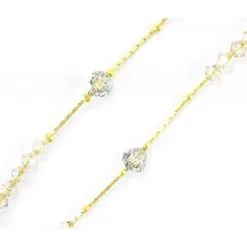 Rosario Da Collo In Argento 925°° E Swarovski Grano 4 Mm -Sconto Rosari Fai da Te in Italia 27000178 rosario da collo in argento 925 e swarovski grano mm 4 f 550x550 1
