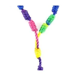 Rosario In Corda Multicolore Grano 6 Mm -Sconto Rosari Fai da Te in Italia 27000180 b corona da rosario in corda multicolore mm 6 550x550w