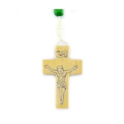 Rosario Missionario In Legno Grano 5 Mm -Sconto Rosari Fai da Te in Italia 2700019 a corona da rosario missionaria in legno mm 5 1 550x550w