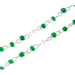Rosario Con Grani Piccoli In Vetro Grano 3 Mm -Sconto Rosari Fai da Te in Italia 27000197 rosario con grani piccoli in vetro grano mm 3d 550x550w