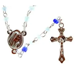 Rosario Con Grani Piccoli In Vetro Grano 3 Mm -Sconto Rosari Fai da Te in Italia 27000197 rosario con grani piccoli in vetro grano mm 3h 550x550w