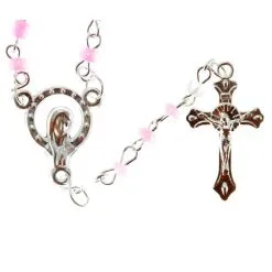 Rosario Con Grani Piccoli In Vetro Grano 3 Mm -Sconto Rosari Fai da Te in Italia 27000197 rosario con grani piccoli in vetro grano mm 3i 550x550w