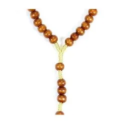 Rosario In Legno Liscio Grano 6 Mm -Sconto Rosari Fai da Te in Italia 2700020 b corona da rosario in legno mm 6 550x550w