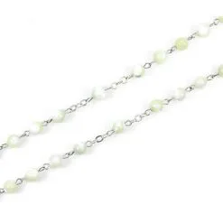 Rosario In Vera Madreperla Grano 5 Mm -Sconto Rosari Fai da Te in Italia 27000205 rosario in vera madreperla grano mm 5c 550x550w