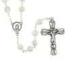 Rosario In Vera Madreperla Grano 8 Mm