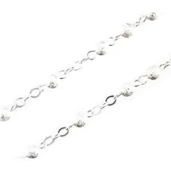 Rosario Metallo Argentato Con Gancio Grano 4 Mm -Sconto Rosari Fai da Te in Italia 27000218 rosario metallo argentato con gancio grano mm 4c 550x550w