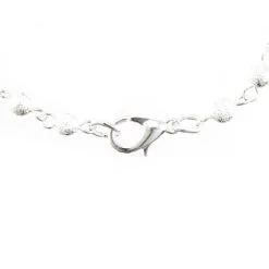 Rosario Metallo Argentato Con Gancio Grano 4 Mm -Sconto Rosari Fai da Te in Italia 27000218 rosario metallo argentato con gancio grano mm 4d 550x550w