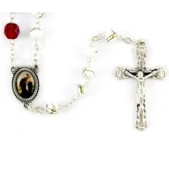 Rosario Madonna Delle Lacrime Grano 6 Mm