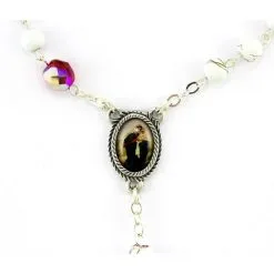 Rosario Madonna Delle Lacrime Grano 6 Mm -Sconto Rosari Fai da Te in Italia 27000224 rosario madonna delle lacrime grano mm 6b 550x550w