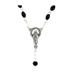 Rosario Cocco Nero Grano 4x6 Mm -Sconto Rosari Fai da Te in Italia 27000226 rosario cocco nero grano mm 4x6b 550x550w