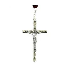 Rosario Cocco Marrone Grano 4x6 Mm -Sconto Rosari Fai da Te in Italia 27000227 rosario cocco marrone grano mm 4x6a 550x550w