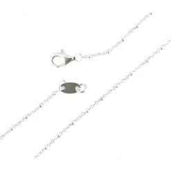 Rosario Da Collo In Argento 925°° Grano 2 Mm -Sconto Rosari Fai da Te in Italia 27000235 rosario da collo in argento 925 grano mm 2c 550x550w