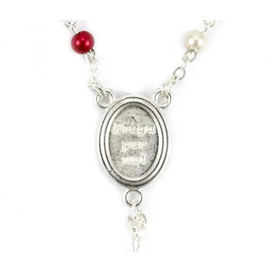 Rosario Divina Misericordia Perlina Grano 4 Mm 3 Rosario Divina Misericordia Perlina Grano 4 Mm - immagine 3