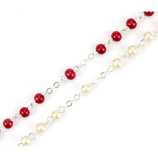 Rosario Divina Misericordia Perlina Grano 4 Mm 5 Rosario Divina Misericordia Perlina Grano 4 Mm - immagine 5