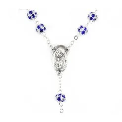 Rosario Strass Ricoperto Grano 8 Mm -Sconto Rosari Fai da Te in Italia 27000247 rosario strass ricoperto grano 8 mma 550x550w