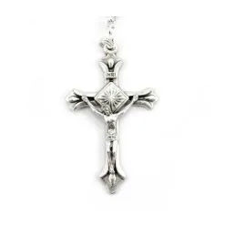 Rosario Natale In Cristallo Grano 6 Mm -Sconto Rosari Fai da Te in Italia 27000250 rosario di natale in cristallo grano 6 mmb 550x550w