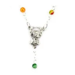 Rosario Grani Vetro Multicolore Grano 4 Mm -Sconto Rosari Fai da Te in Italia 27000260 rosario grani vetro multicolore grano 4 mmb 550x550w