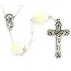 Rosario Vera Madreperla Grano 6 Mm